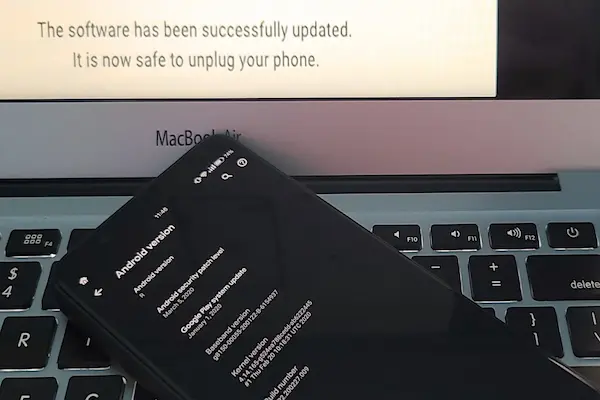 how to update android safely