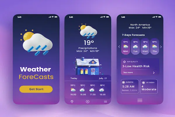 weather forecast apps comparison