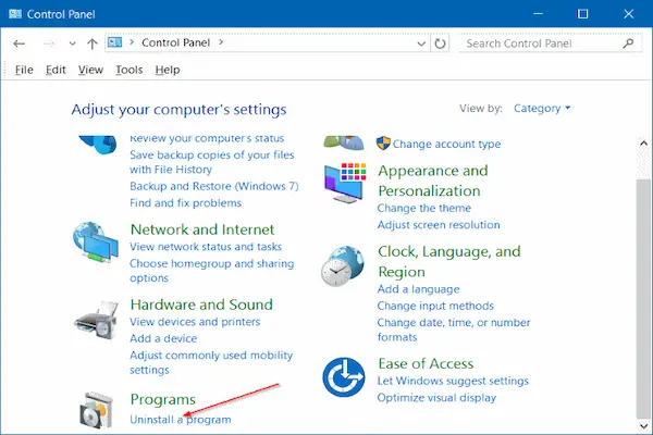 how to uninstall programs safely