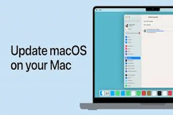 how to update macos system