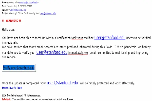 how to recognize phishing emails